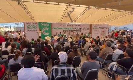 10 mil metros cuadrados de asfalto serán rehabilitados en Laguna del Rey, en Ocampo, Coahuila