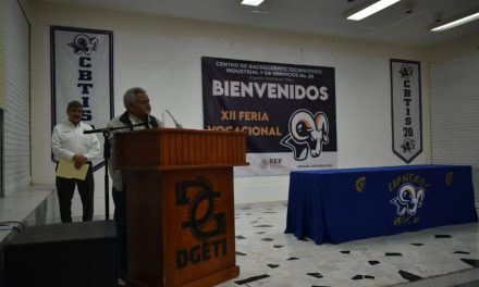 Realizan feria Vocacional en el CBTIS 20