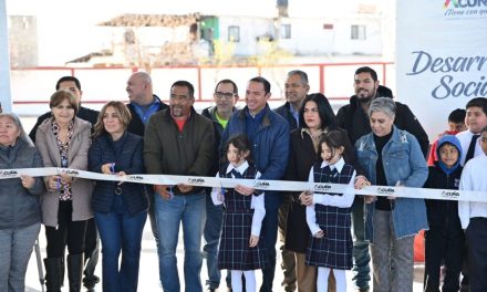 Llegan obras a decenas de escuelas de Acuña