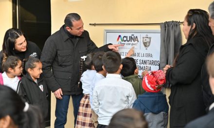 Fortalece Acuña la infraestructura educativa