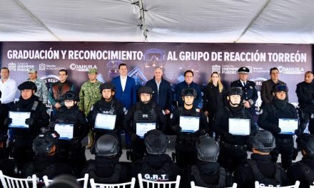 Se gradúan elementos del Grupo Reacción Torreón