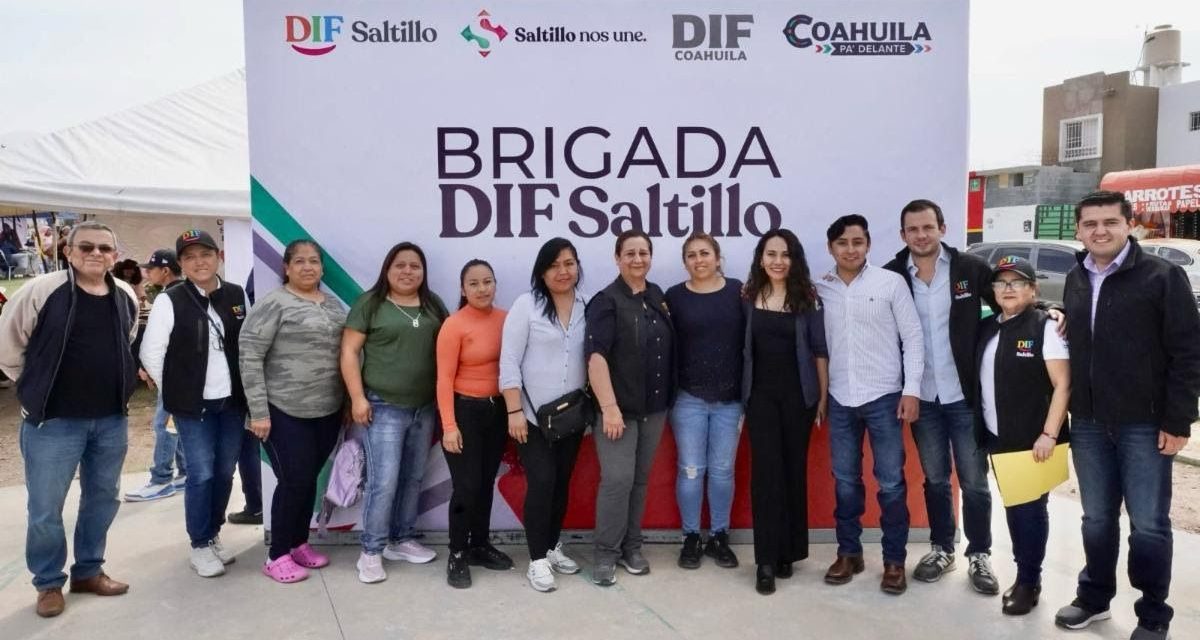 Implementa DIF Saltillo brigadas en distintas zonas