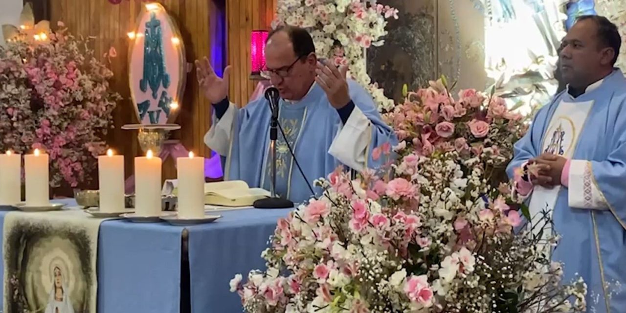 Celebran la fiesta de Nuestra Señora de Lourdes en Saltillo
