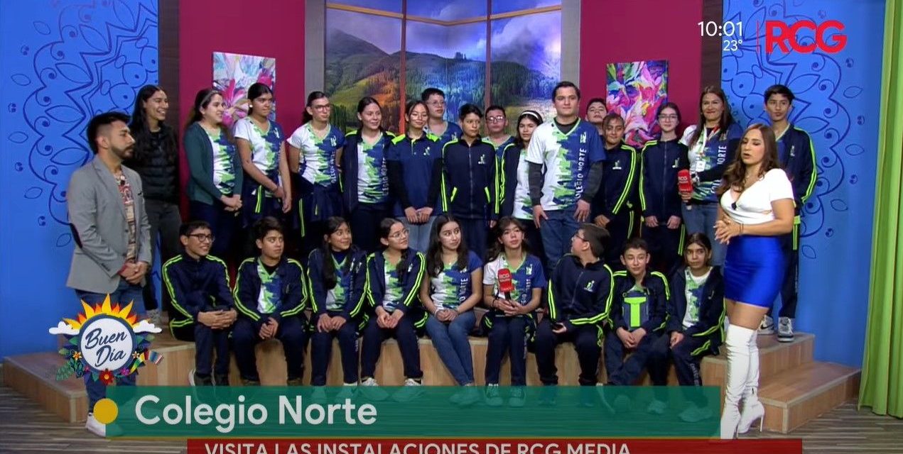 Alummnos del Colegio Norte visitan RCG Media