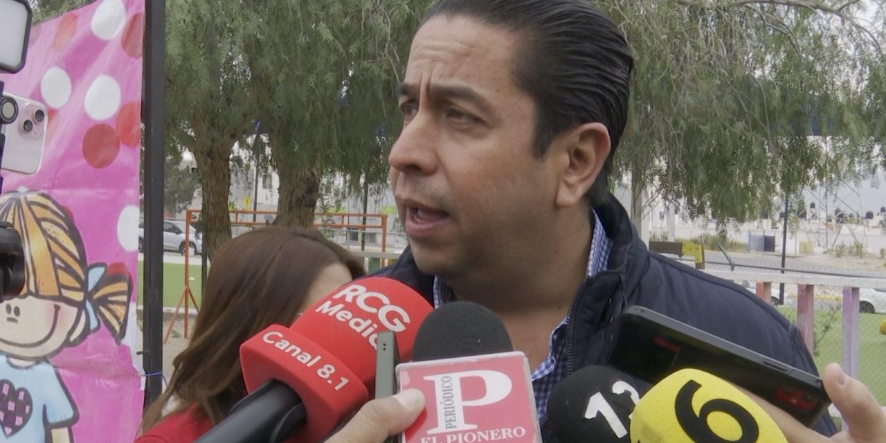 Continúa rescate de espacios públicos en Ramos Arizpe