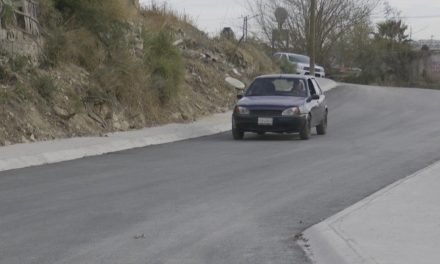 Después de 30 años tienen calles pavimentadas en Ramos Arizpe