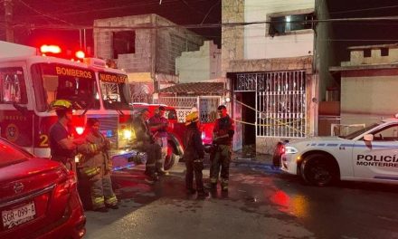 Mujer muere salvando a sus hijos de un incendio en Monterrey