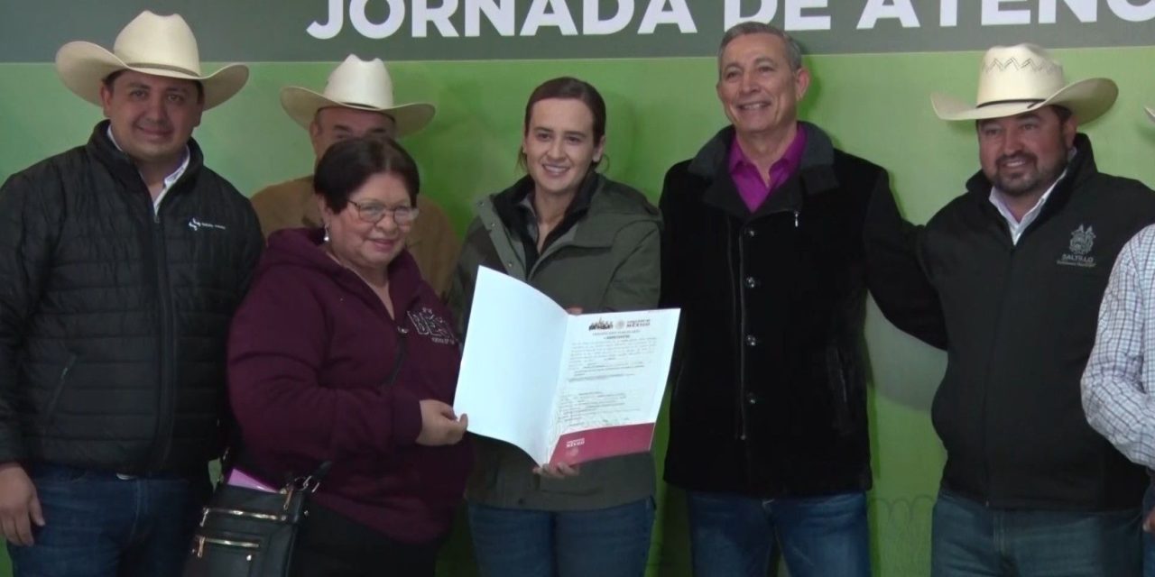 Llevan a ejidos de Saltillo ‘Jornada de Asuntos Agrarios’