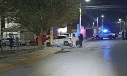 Muere motociclista por no hacer alto en una calle de Saltillo