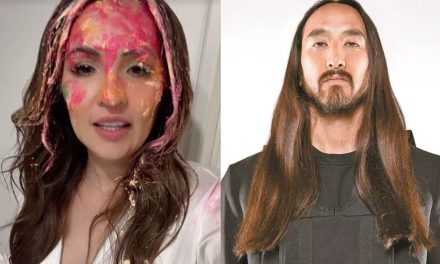 Video: Steve Aoki  lanza ‘pastelazo’ a la alcaldesa de Campeche durante el carnaval