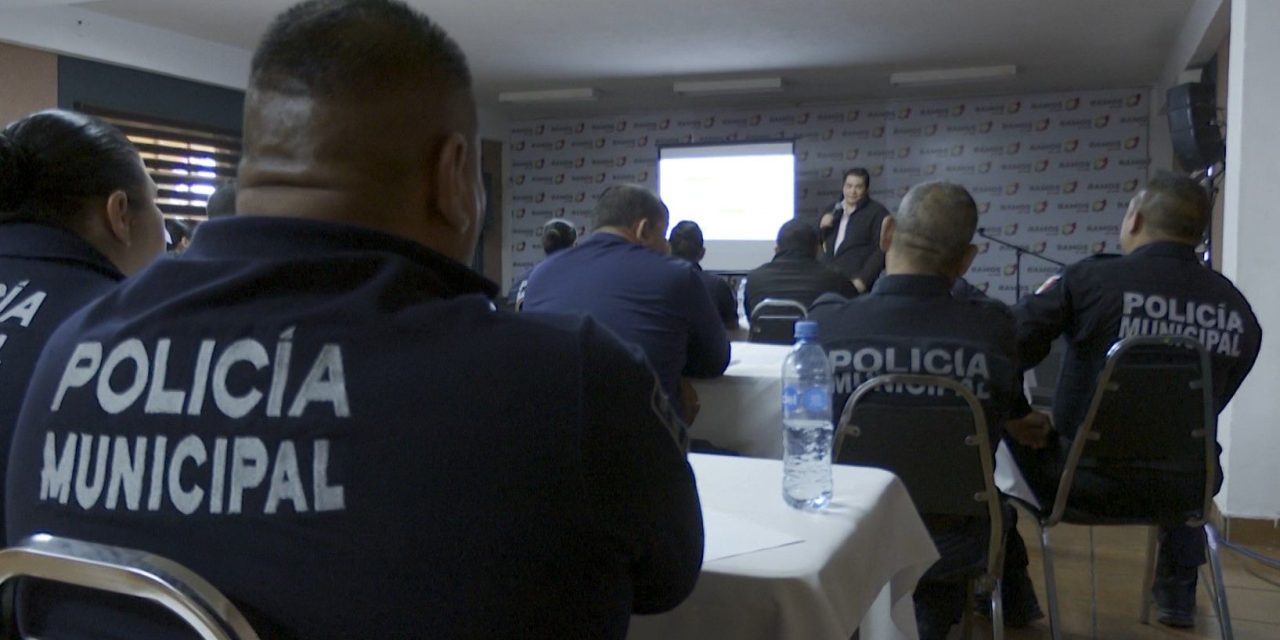 Policías de Ramos Arizpe reciben capacitación