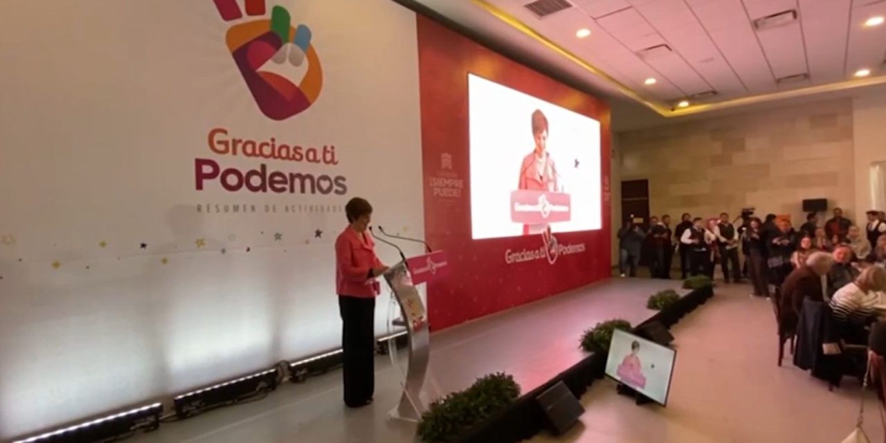 Presidenta del DIF Torreón presenta informe de actividades
