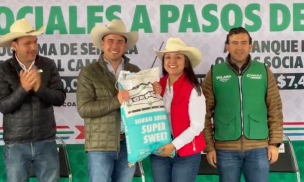 Da inicio programa de semilla forrajera en Parras de la Fuente