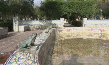 Roban una vez más rana de bronce en la Alameda de Saltillo