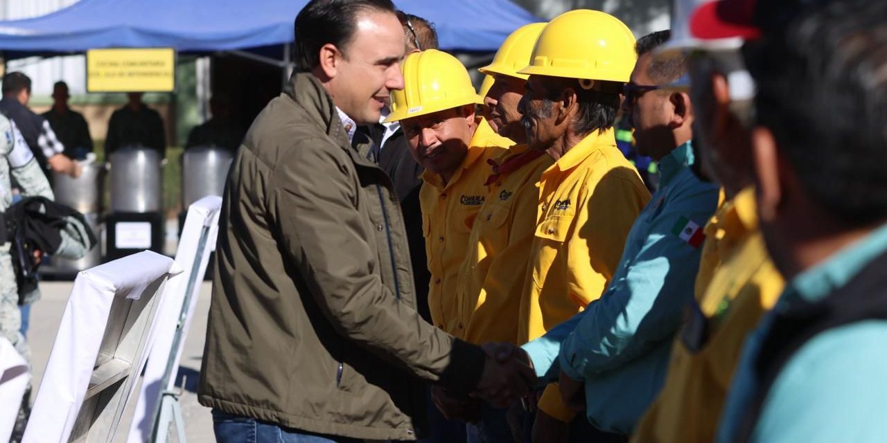 Estamos listos para combatir los incendios forestales: Manolo Jiménez
