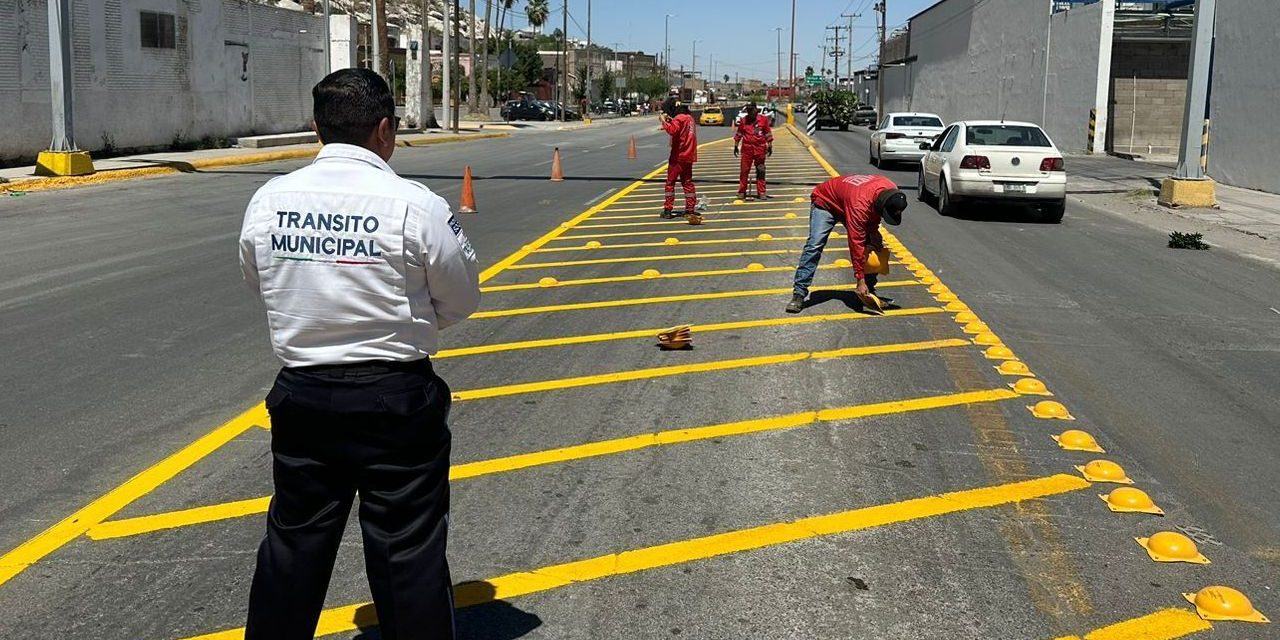 Aumentan señalética en el Sistema Vial Alianza