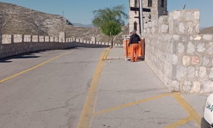 Refuerzan labores de limpieza ante llegada de turistas