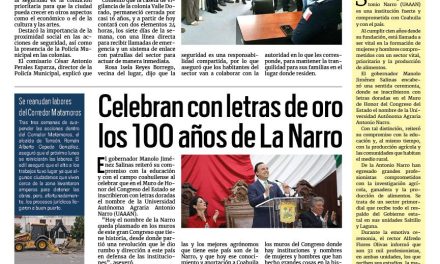 Portada RCG Lagunera [02 de marzo de 2024] Verifican funcionamiento de caseta de vigilancia del Valle Dorado; Refuerzan estrategias de seguridad para el eclipse solar y más…