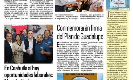 Portada RCG Lagunera [26 de marzo de 2024] Revisa Román Cepeda avances en entregas de aparatos auditivos; aumentan señalética en el Sistema Vial Alianza y más…