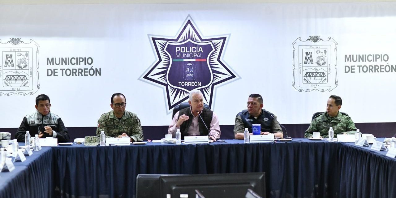 Supervisa alcalde de Torreón acciones en seguridad