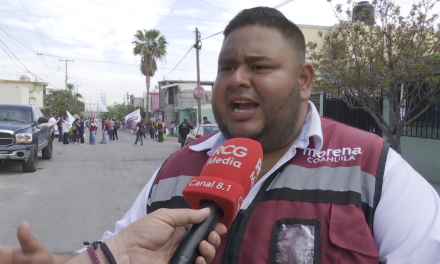 Saltillo: Llega la ola guinda a colonia Azteca