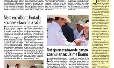Portada RCG Media [4 de marzo de 2024] En marcha el Operativo Migratorio en Coahuila; habrá mediación de conflictos en colonias y más…