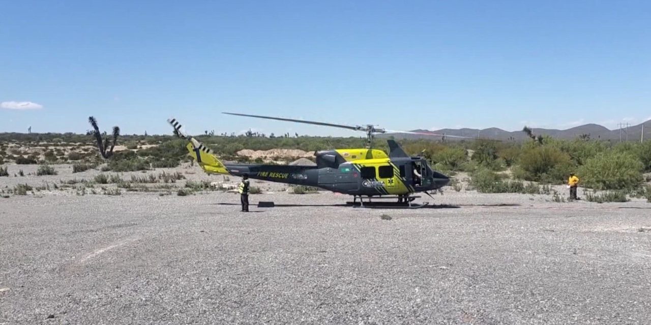 Controlan al 100 por ciento incendio en la Sierra de Parras