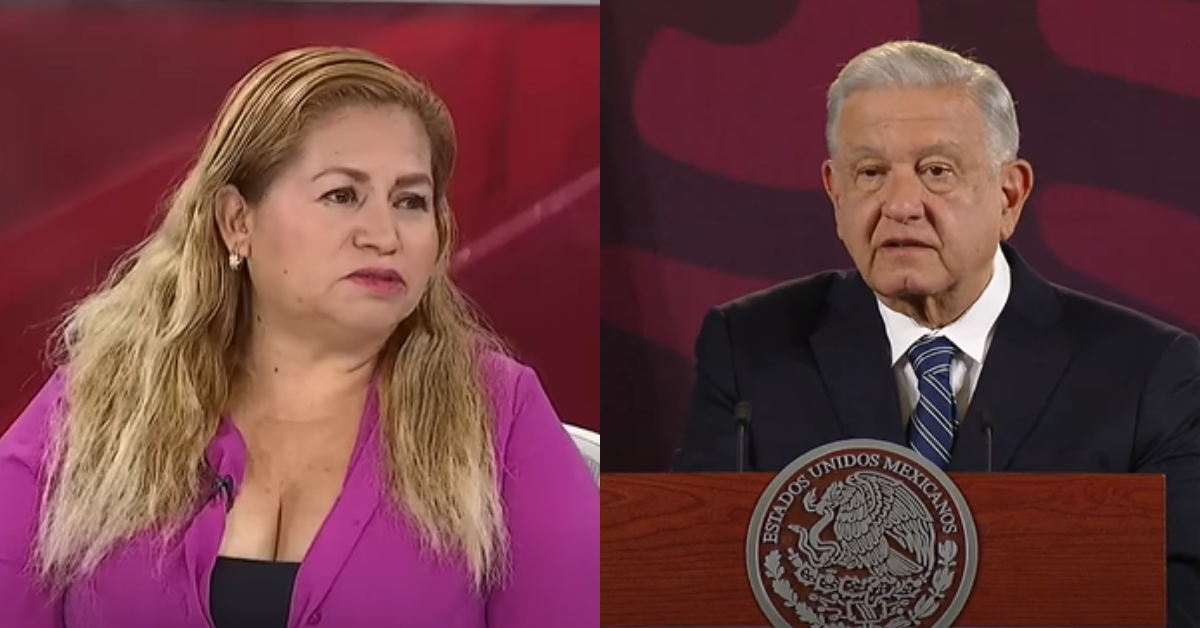 AMLO responde a Ceci Flores tras protesta en Palacio… ‘La voy a recibir en su momento’