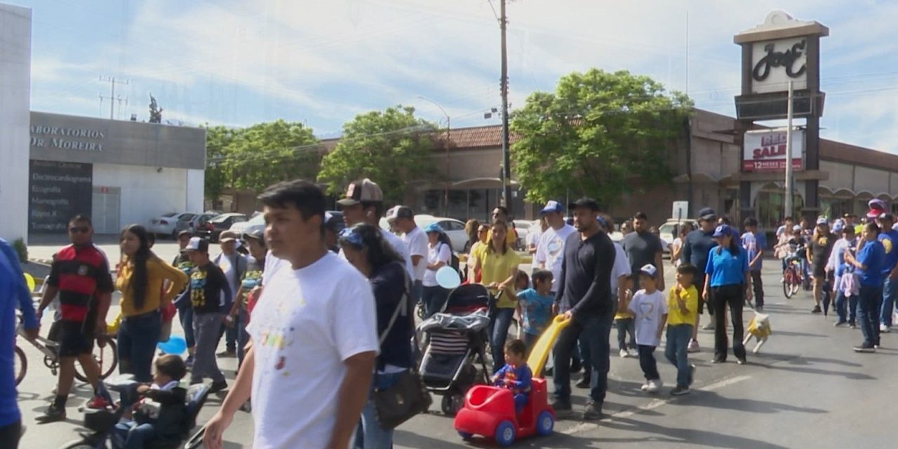 Caminan juntos por la inclusión en Saltillo