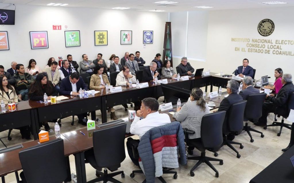 Sesionó el Consejo General del INE Coahuila