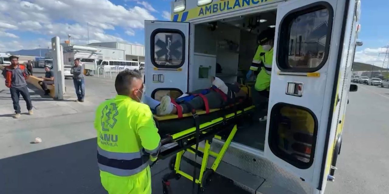 Cumbiero manda a pareja al hospital  tras accidente en Saltillo