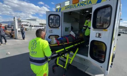 Cumbiero manda a pareja al hospital  tras accidente en Saltillo
