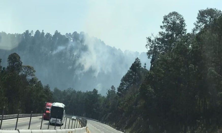 Continúan 6 incendios forestales activos en el Estado de México