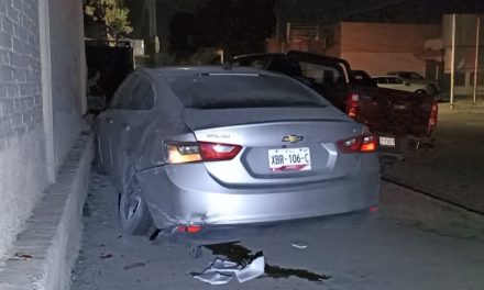 Mandó los dos directo al yonke en Saltillo
