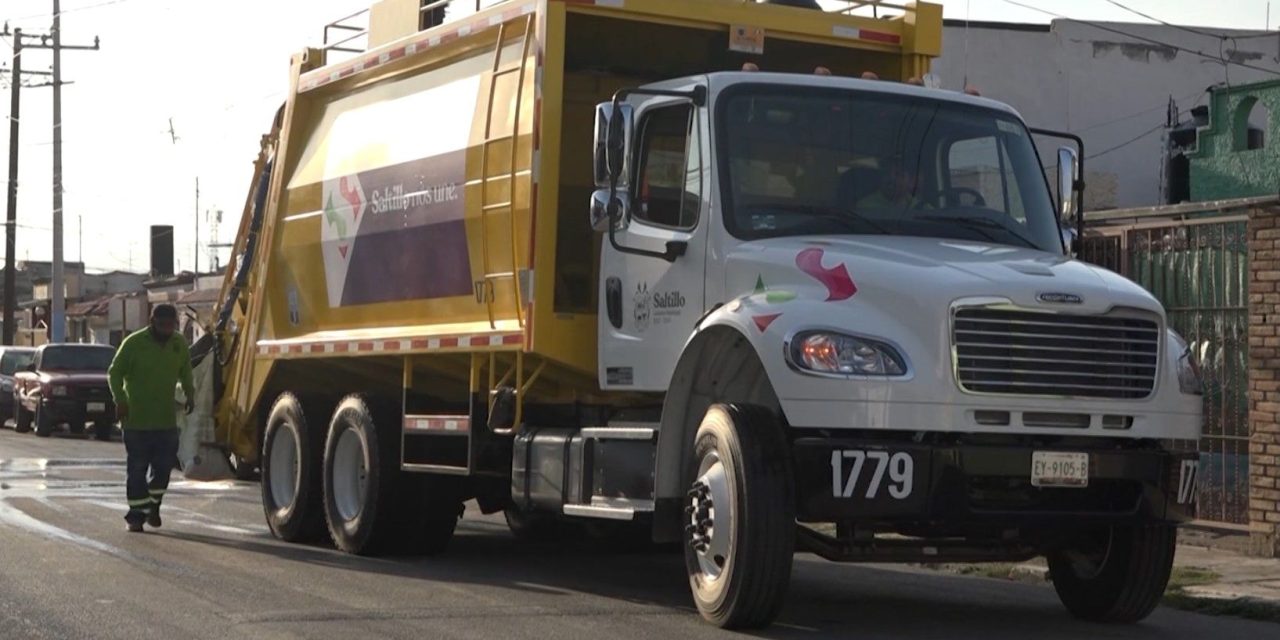 Saltillo: Operará con normalidad servicio de recolección de basura en los Días Santos