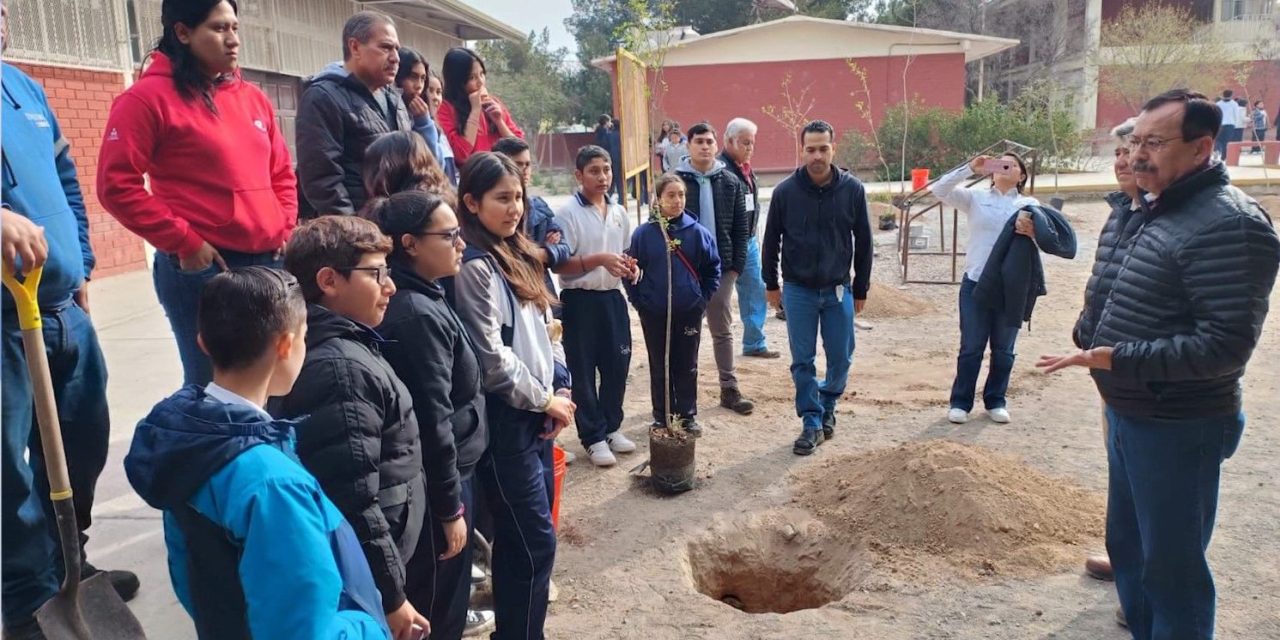 Estudiantes de Ramos Arizpe se suman al cuidado del medio ambiente