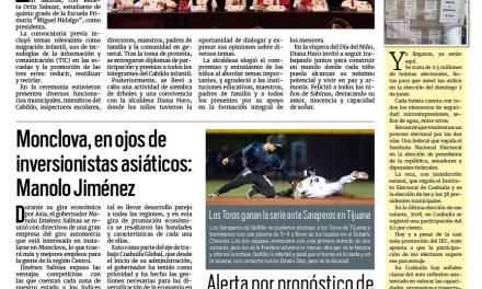 Portada RCG Carbonífera [28 de abril de 2024] Cabildo infantil impulsa acciones en beneficio de Sabinas; Inicia el torneo regional Williamsport Junior y más…