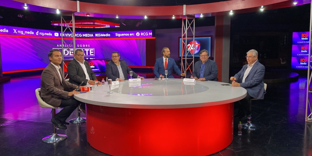 RCG Media realiza mesa de análisis sobre debate