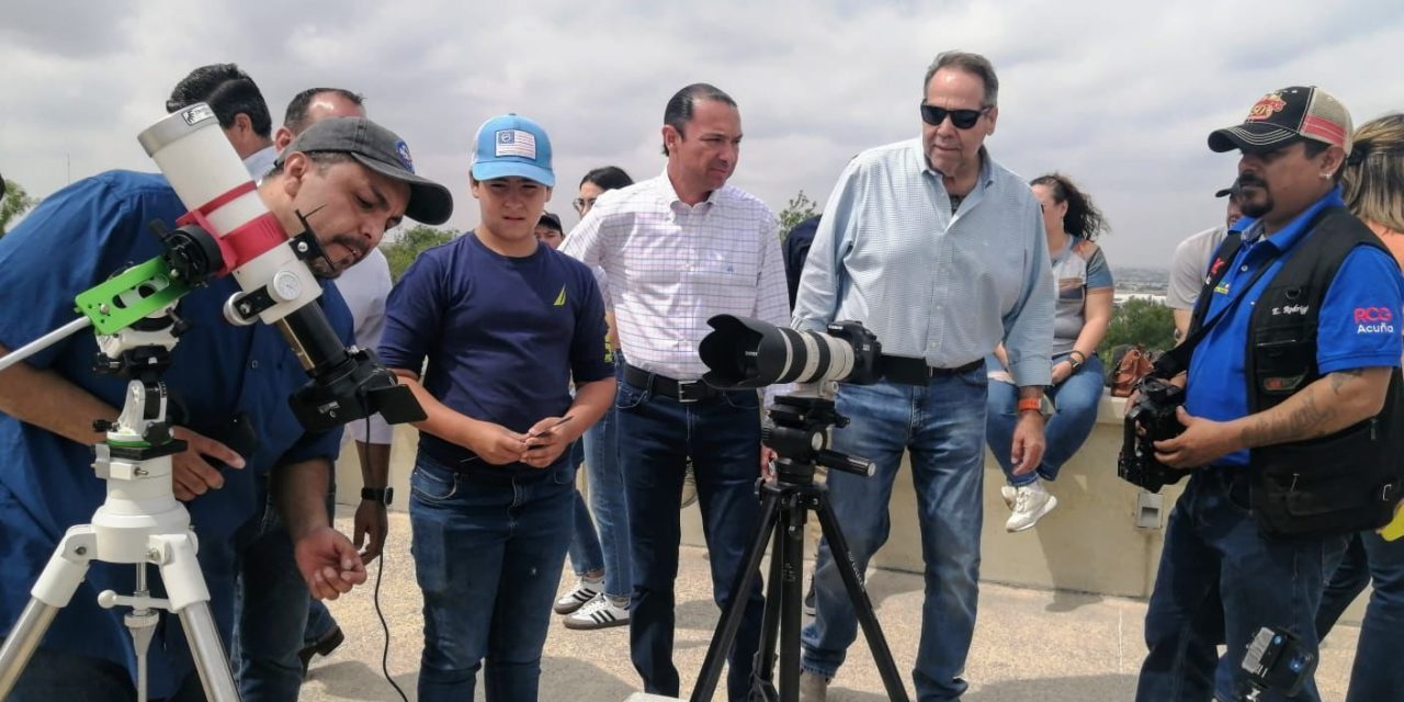 Incrementa la derrama económica gracias a eclipse en Acuña