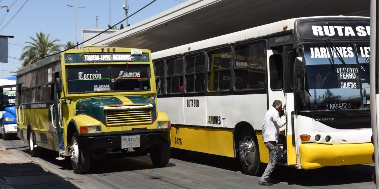 Habrá menos rutas urbanas en Torreón