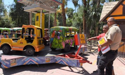 Revisan condiciones de seguridad en juegos mecánicos en Torreón