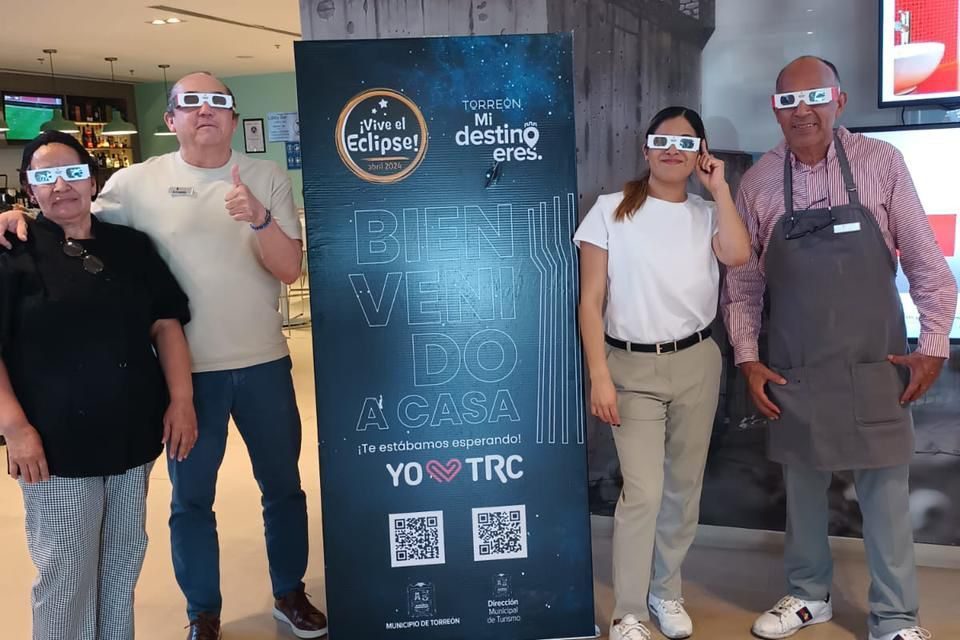 Llegan más visitantes a Torreón para disfrutar del eclipse
