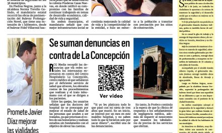 Portada RCG Media [05 de abril de 2024] Avanzamos en equipo por la infraestructura social: Manolo Jiménez; se suman denuncias en contra de La Conchita y más…