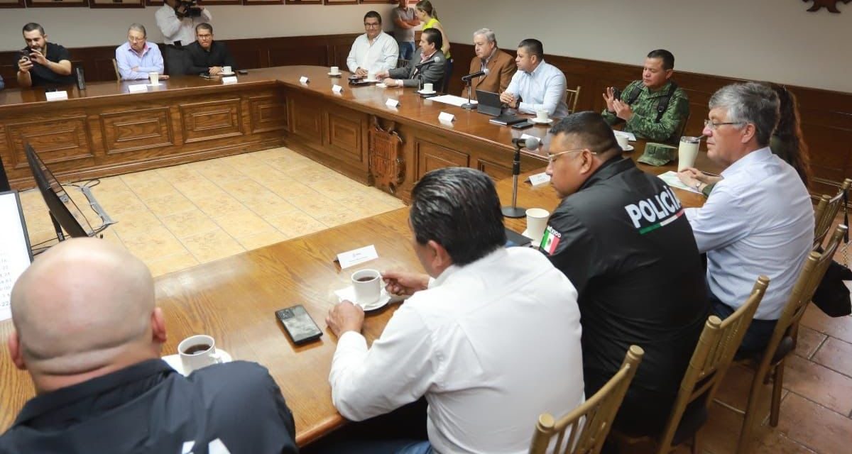 Destaca Chema Fraustro trabajo unido por la seguridad