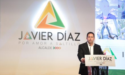 Va con todo Javier Díaz por la alcaldía de la capital coahuilense