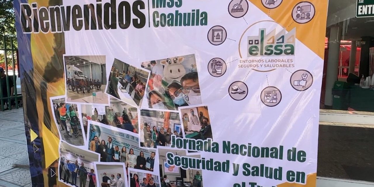 Arranca IMSS Jornada de Seguridad en el Trabajo