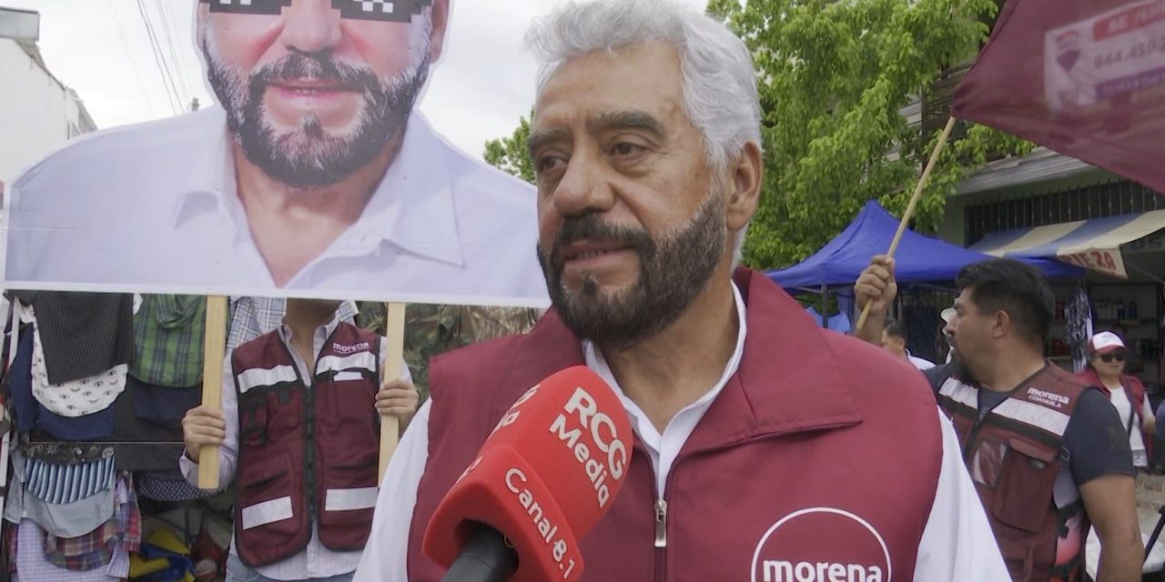 Comerciantes de Ramos Arizpe brindan apoyo a Gerardo Covarrubias
