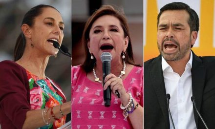 Candidatos a la presidencia de México gastan 183 mdp en primer mes de campaña