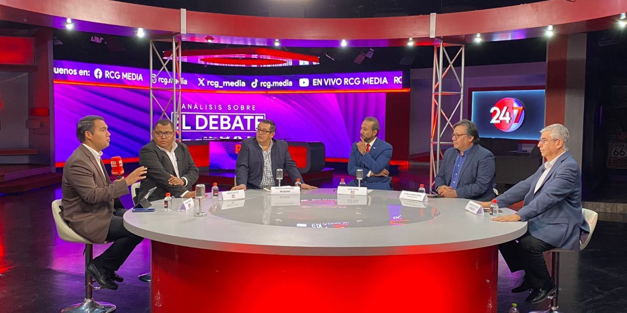 Sigue EN VIVO el análisis sobre El Debate por RCG Media
