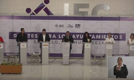 En vivo: Sigue el primer debate de candidatos a la Alcaldía de Saltillo